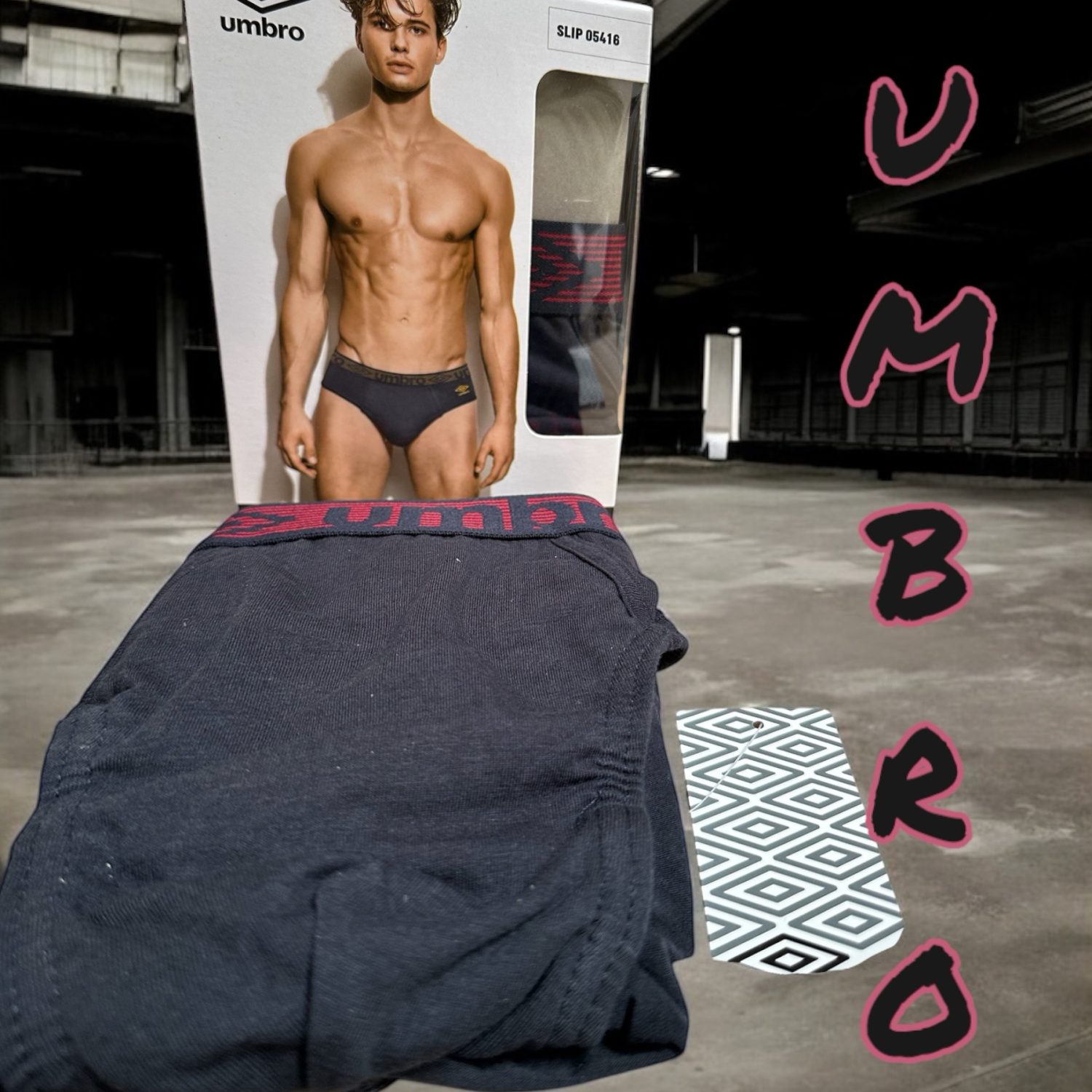 Slip Uomo UMBRO , Slip in cotone maschile